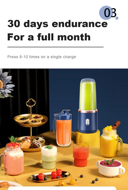 6 Blade Portable Juicer