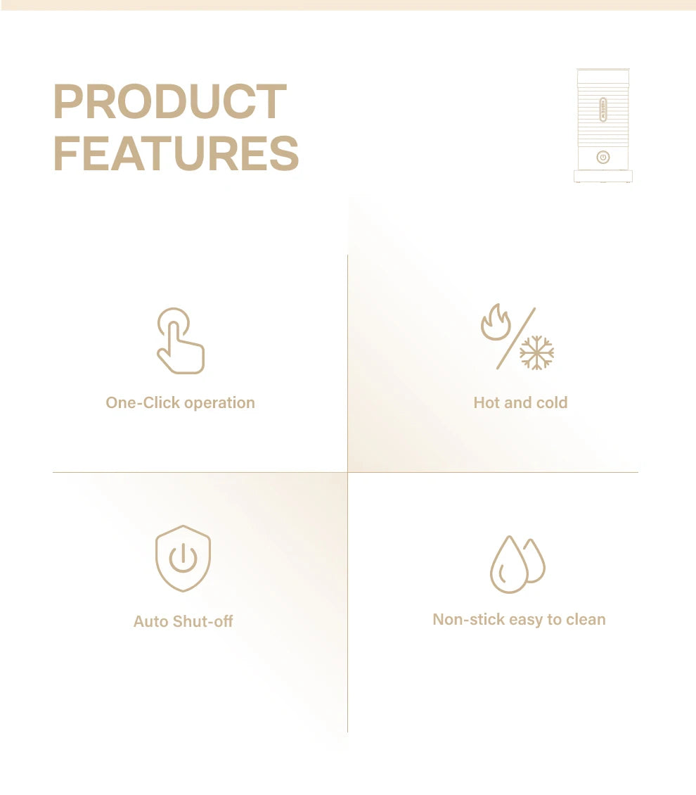 HiBREW Milk Frother