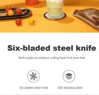 6 Blade Portable Juicer