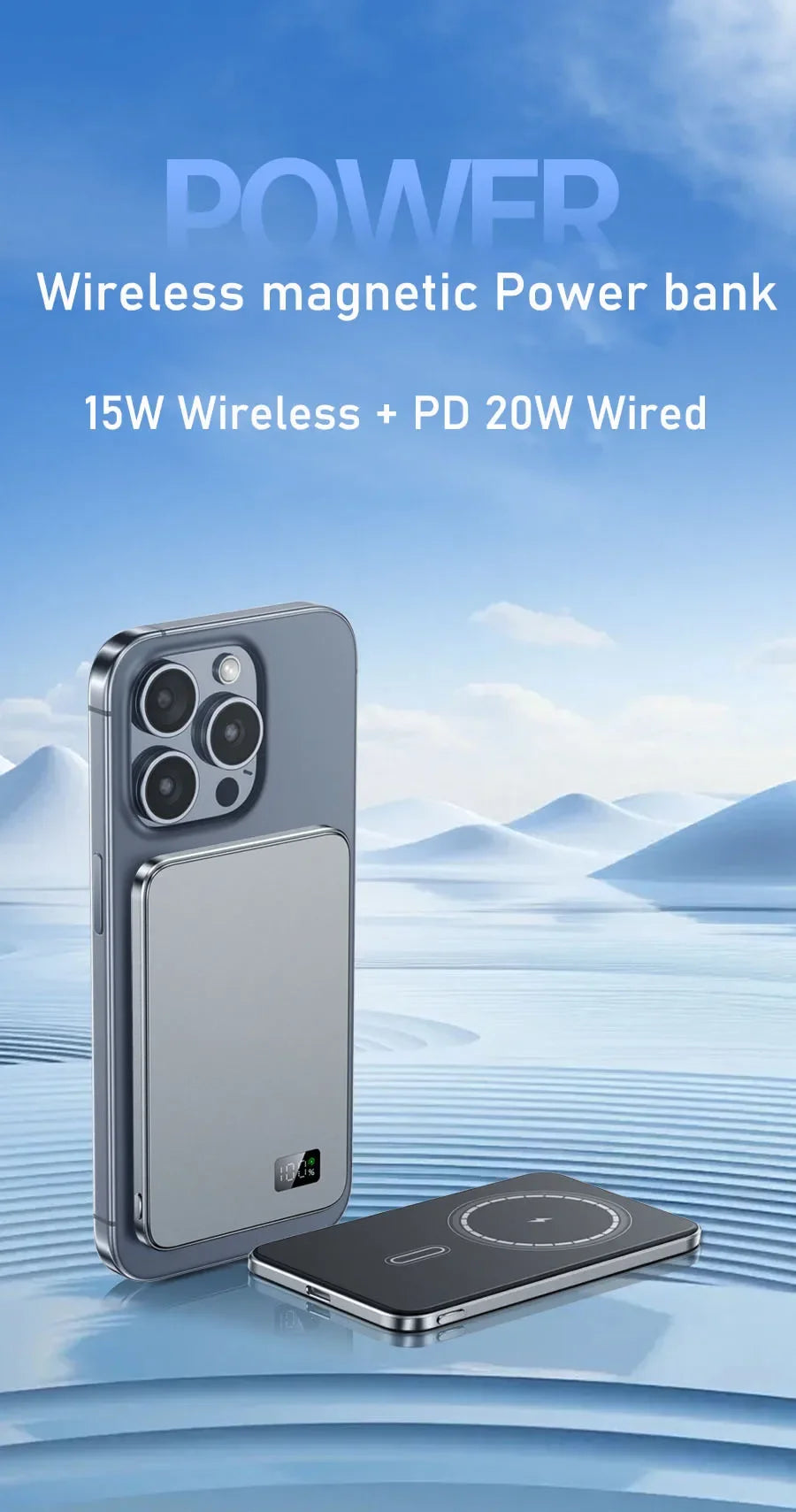 Wireless Magnetic Powerbank