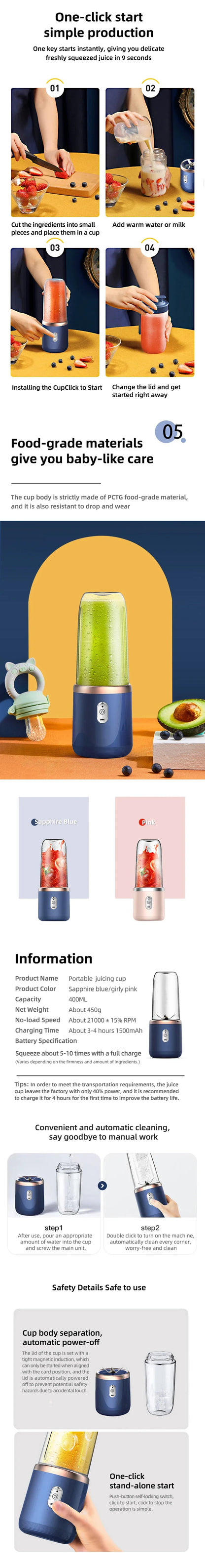 Mini Juice Mixer