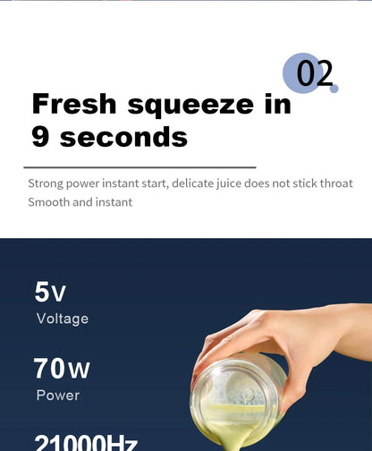 6 Blade Portable Juicer