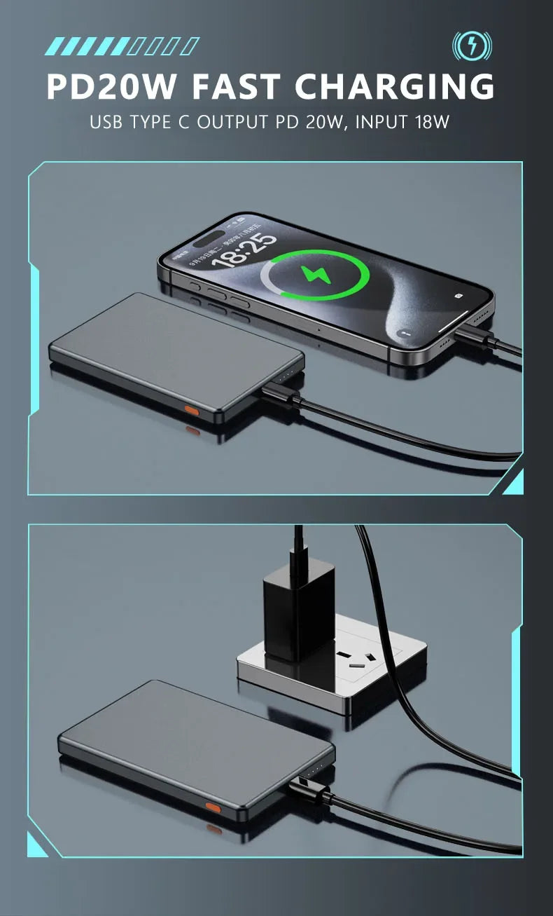 Wireless Portable Powerbank