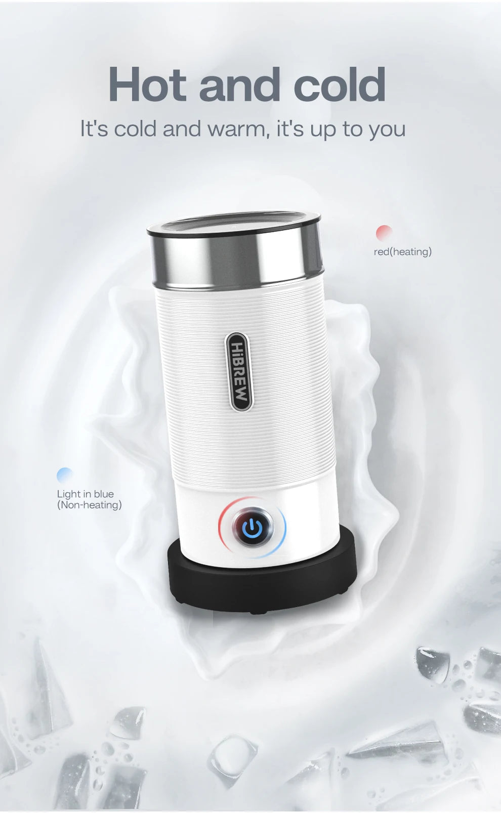 HiBREW Milk Frother