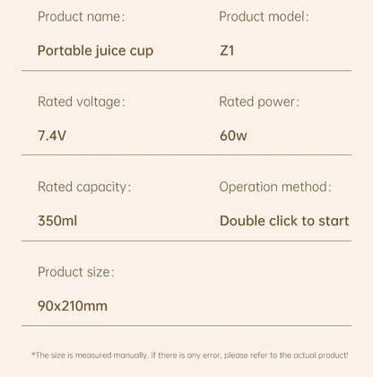 Electric Juicer for Smoothies