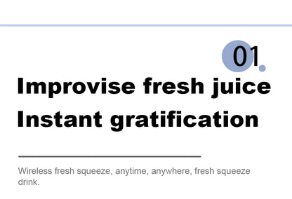 6 Blade Portable Juicer
