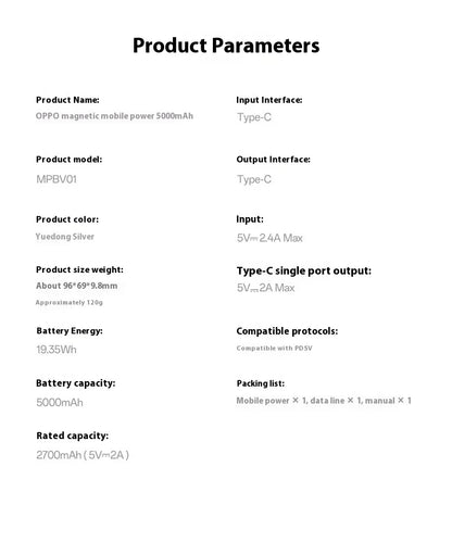 OPPO Magnetic Powerbank