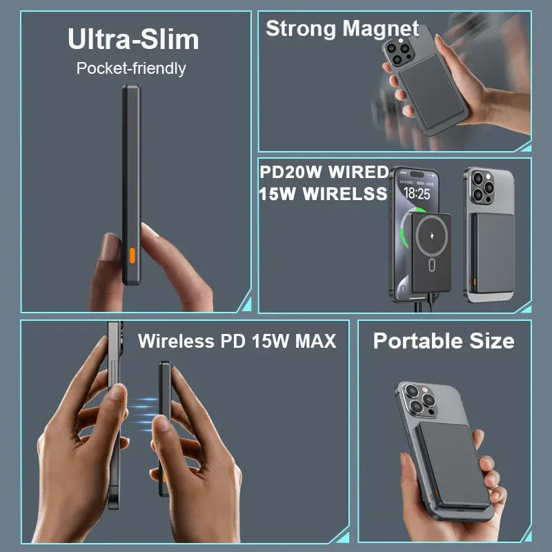 Wireless Portable Powerbank
