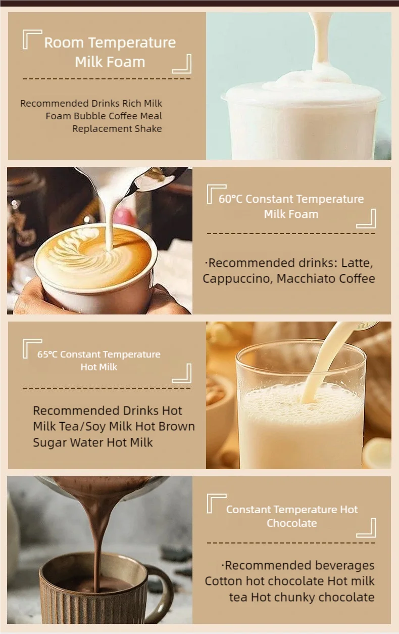4-in-1 Electric Milk Beater