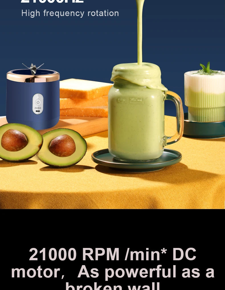 6 Blade Portable Juicer