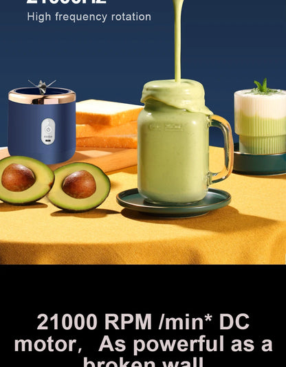 6 Blade Portable Juicer
