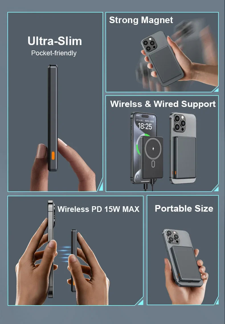 Wireless Portable Powerbank