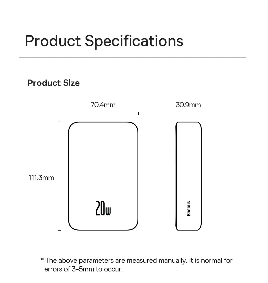 Baseus Magnetic Powerbank