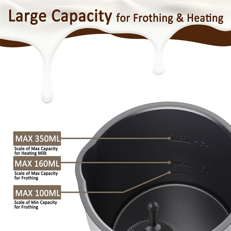 Hot/Cold Milk Foamer